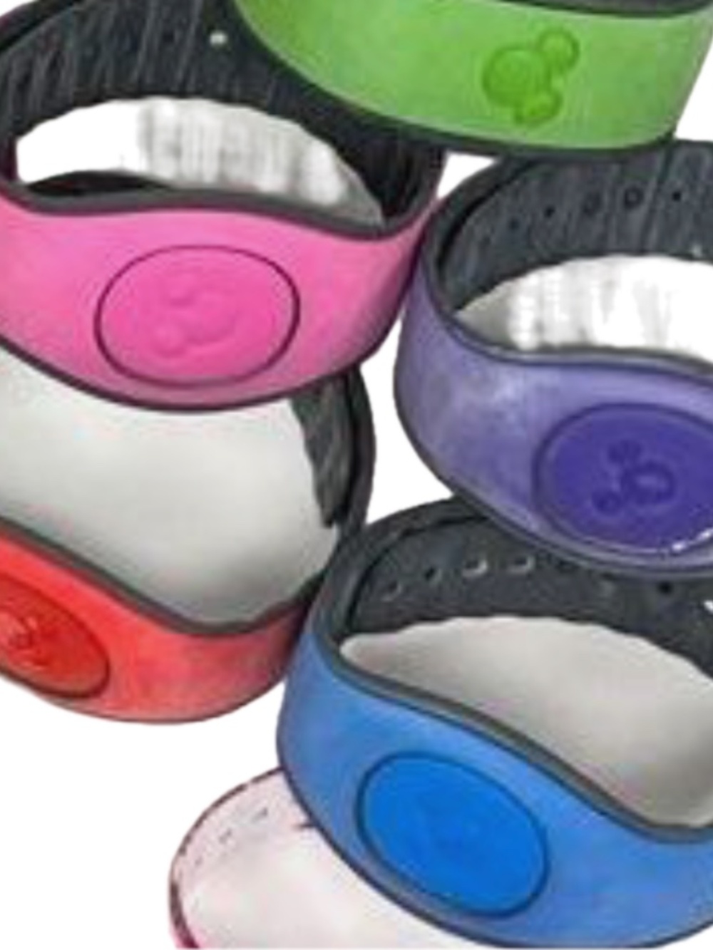 Walt Disney World MagicBand Souvenir Lot – Assorted Colors